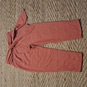 Anthropologie Tie Waistband Pants